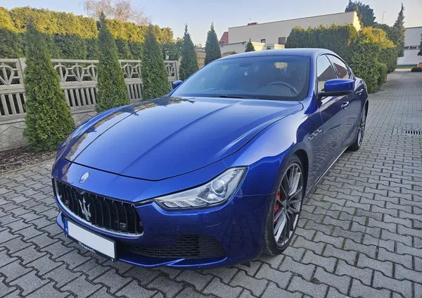 wielkopolskie Maserati Ghibli cena 102900 przebieg: 159763, rok produkcji 2015 z Piastów